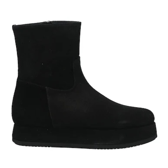 Paloma Barcelo Ankle Black Suede Boots size EU38/US 7.5 - Picture 1 of 10